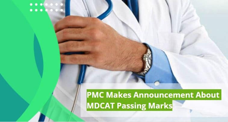 PMC Makes Announcement About MDCAT Passing Marks