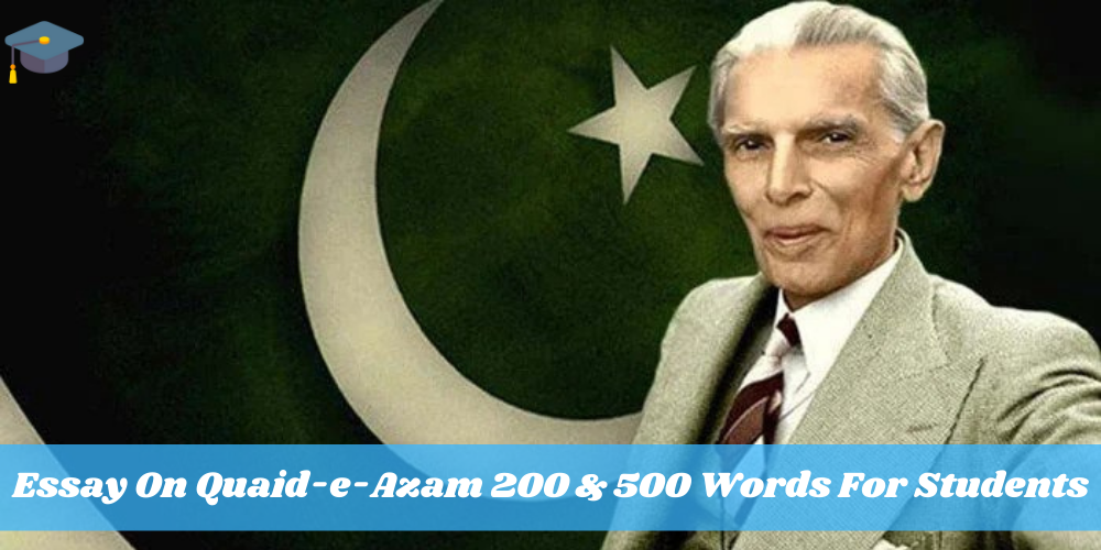 quaid e azam essay urdu language